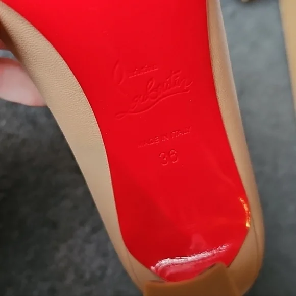 Christian louboutin agneska 85 nappa Pumps Nwt - Picture 16 of 17